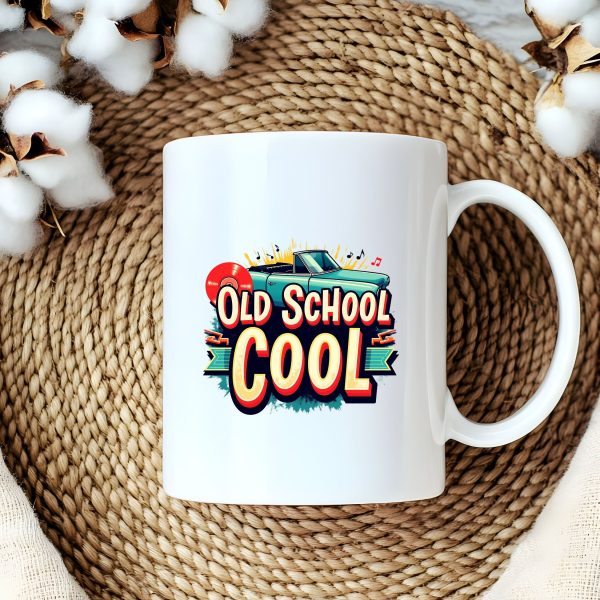 "Old School Cool" Mug | Vintage-Inspired Classic