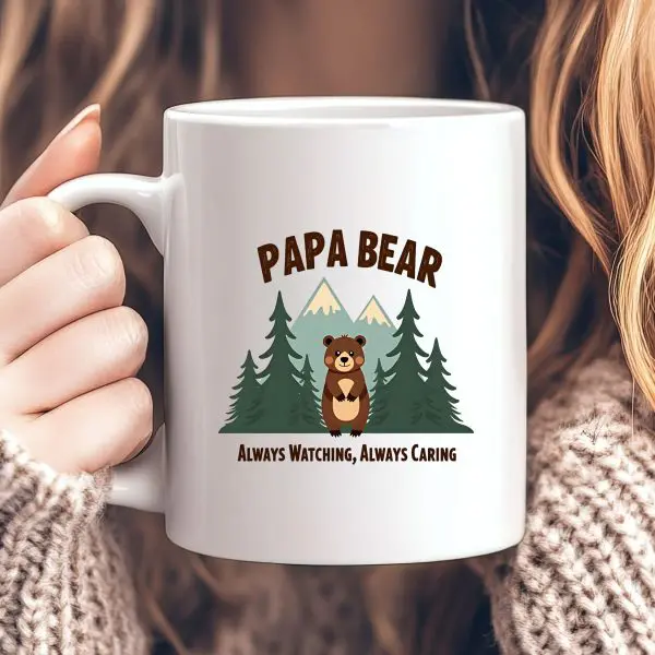 Papa Bear Mug – Caring Father’s Day Gift