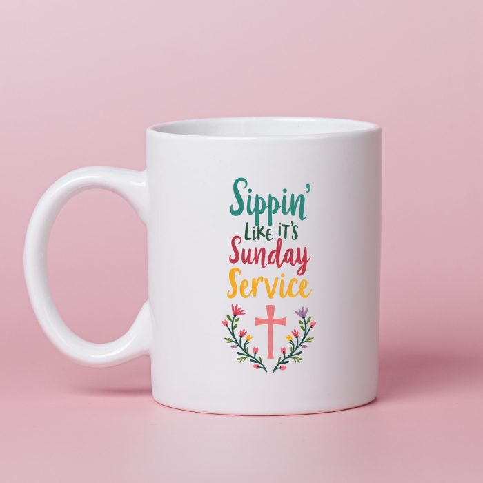 sunday service mug