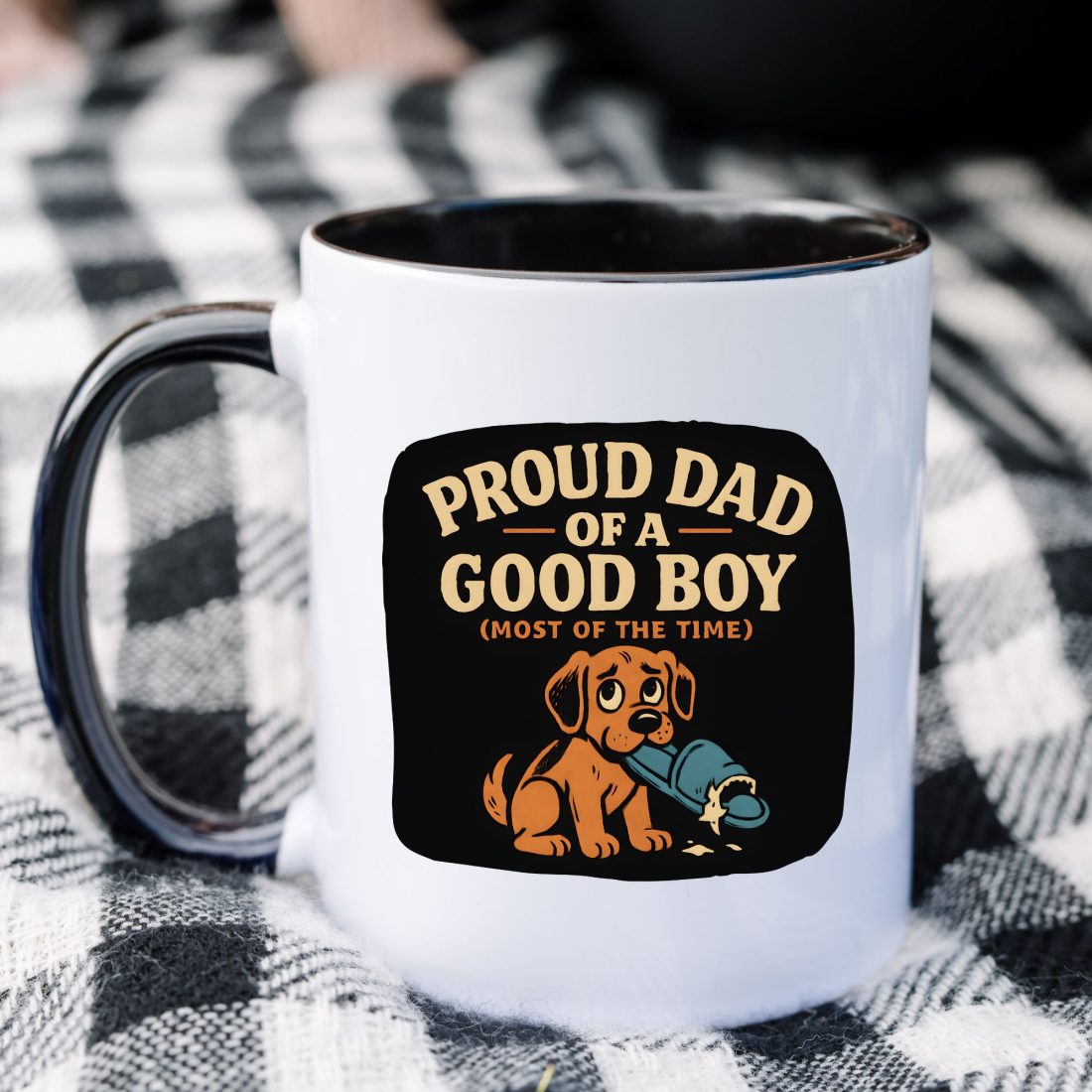 Best Dog Dad Mug – Proud Dad of a Good Boy