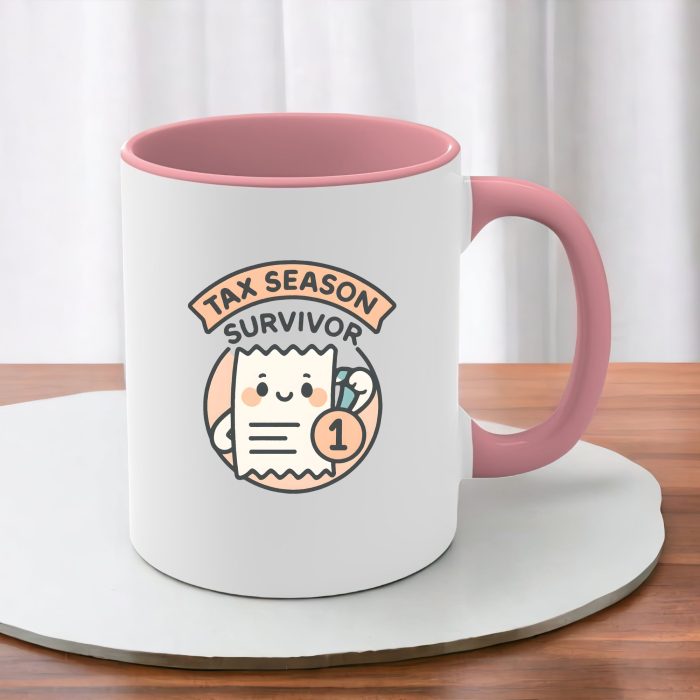 tax season survivor mug