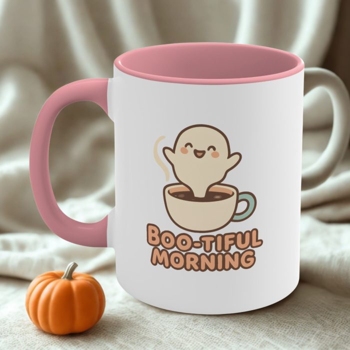 Ghost Coffee Mug Halloween | Boo-tiful Morning Cup