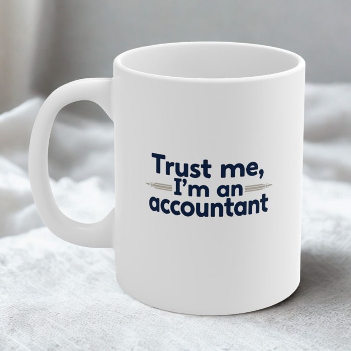 In a Committed Relationship with Numbers Mug – Funny Accountant Mug