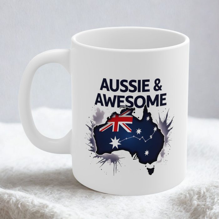 Aussie & Awesome – Southern Cross Flag Mug