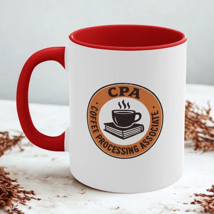 Coffee Processing Associate Mug – CPA Funny Office Cup for Coffee Lovers