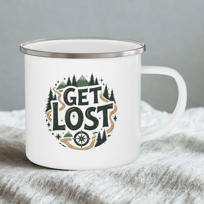 Adventure Enamel Mugs