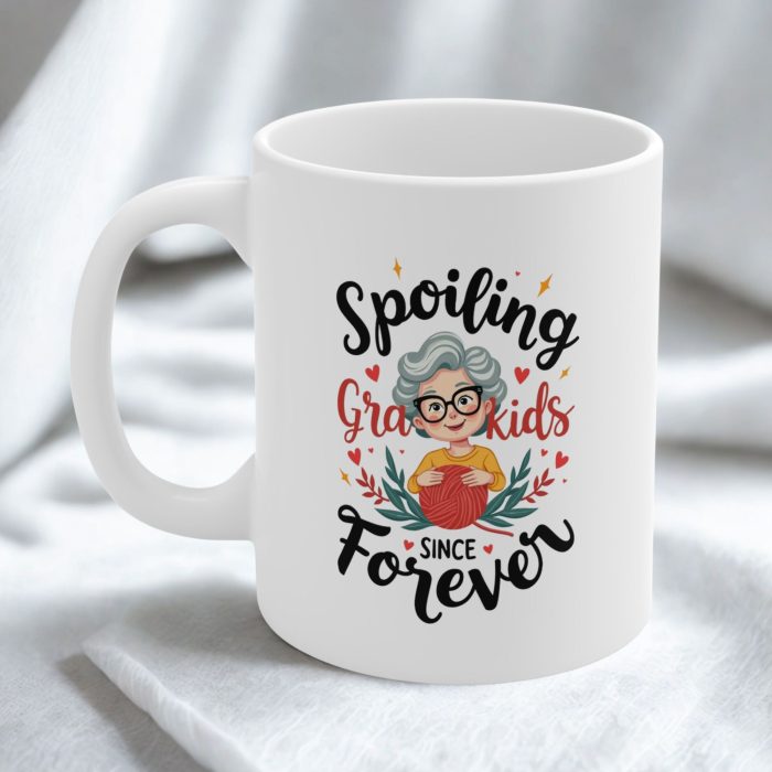 Spoiling Grandkids Since Forever Mug – Coffee Mug