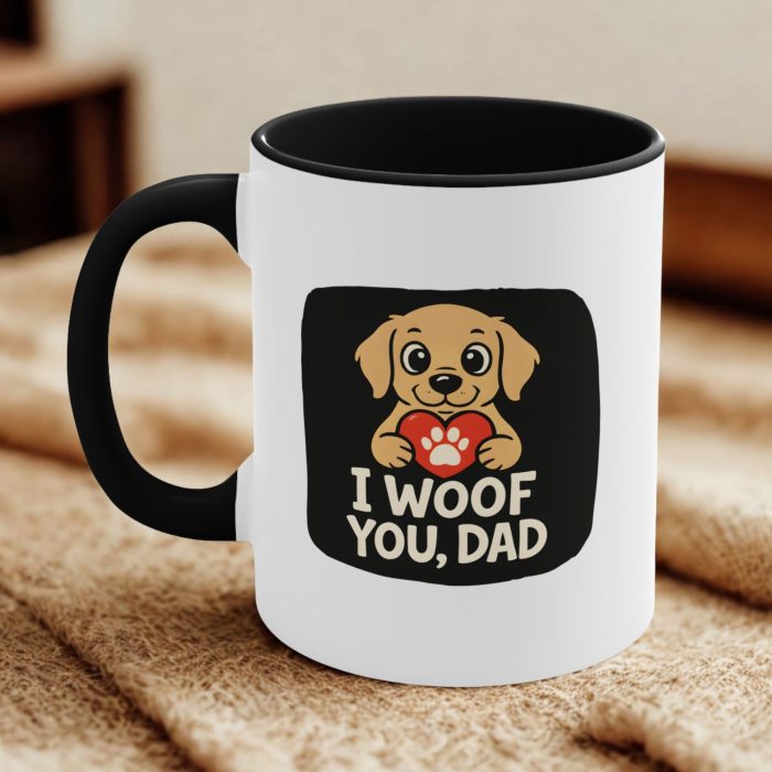 I Woof You, Dad – Cute Dog Dad Mug