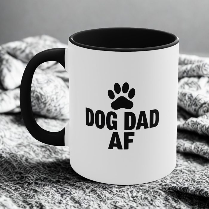 Dog Dad AF Mug – Bold & Funny Gift for Proud Dog Dads