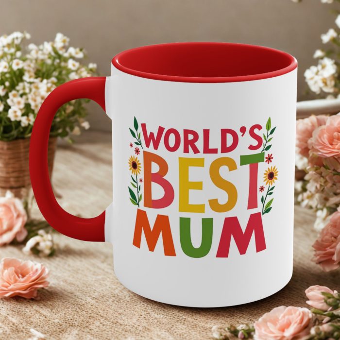 Best mum ever mug Australia colourful world’s best mum coffee cup gift for mum
