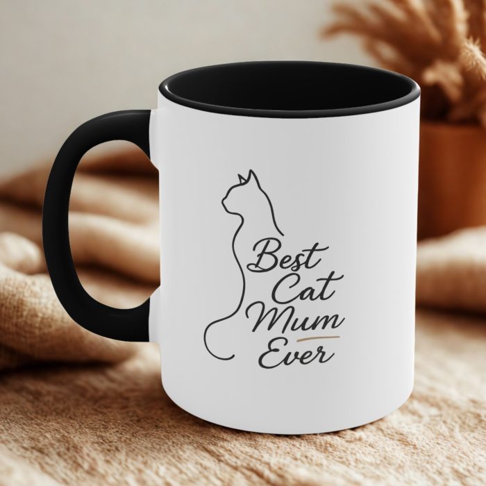 cat mum love mug