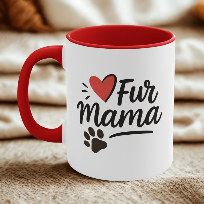 fur mama coffee mug gift