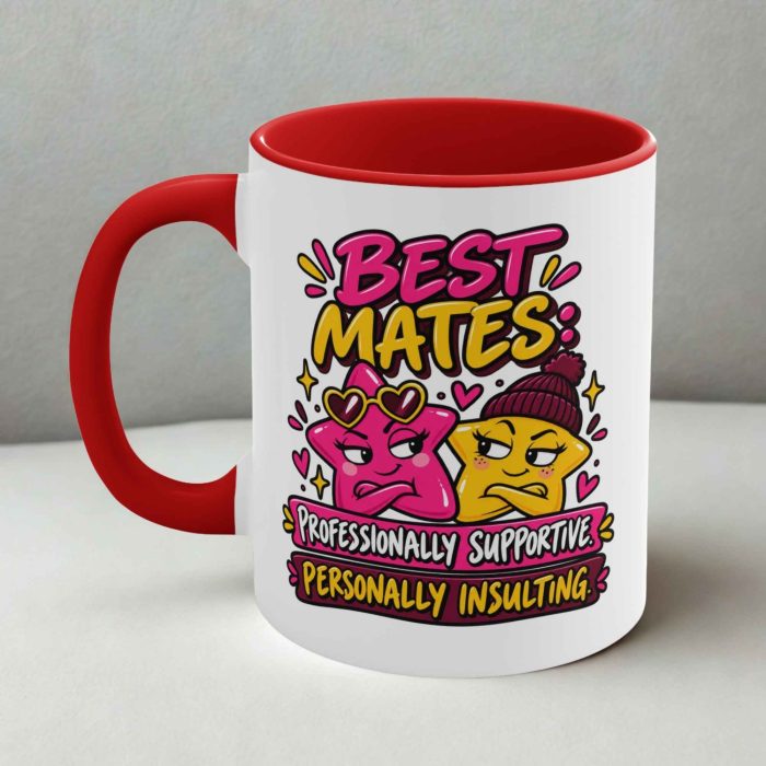 Professionally Supportive Personally Insulting Mug – Funny Best Mate Gift